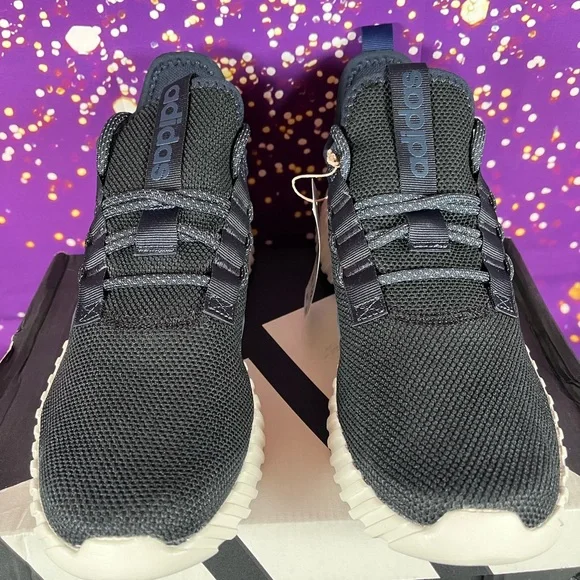 Adidas Kaptir 3.0 Navy and Cream Sneakers - Picture 1 of 5